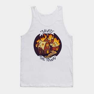 RPG Burned Down The Town - "Saved" Tank Top